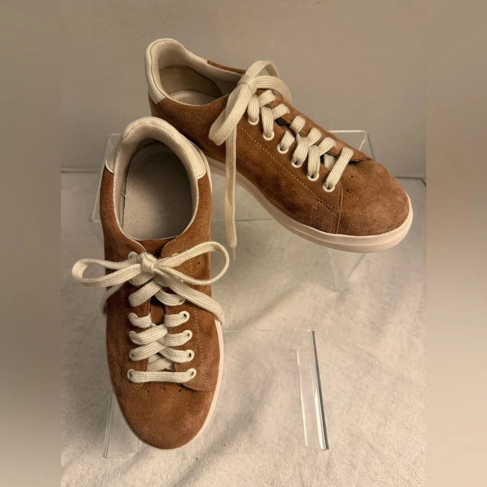 Tory Burch Howell Court Sneakers – Malva Pink – Size 6 – Excellent